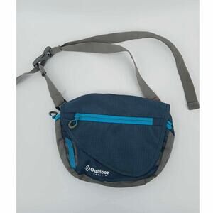 Outdoor blue Fanny pack hiking bag
